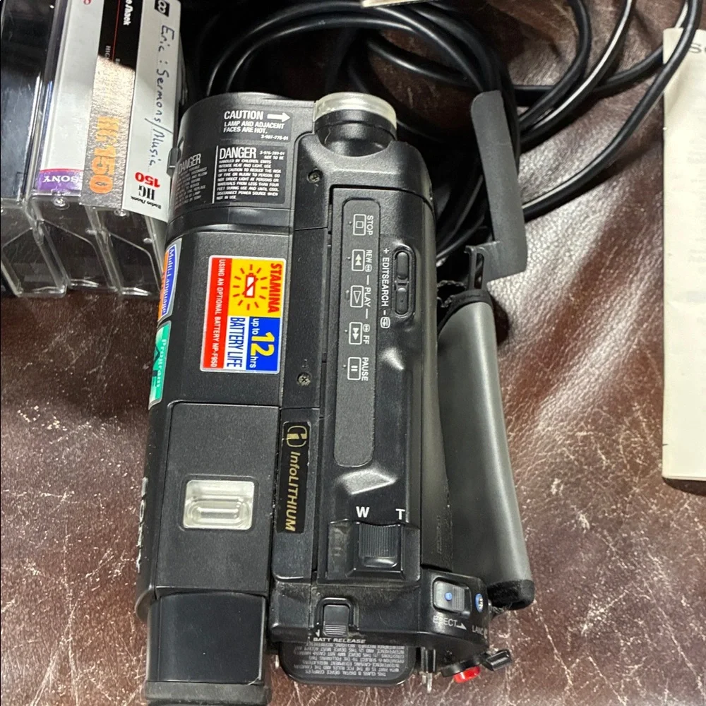 VTG 1998 Sony Handycam Video Camera Recorder
